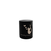 Cilindro Decoro Gatto - Urna Pet