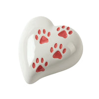 Urna per animali a forma di cuore