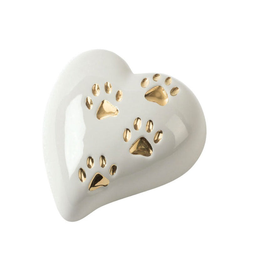 Urna per animali a forma di cuore