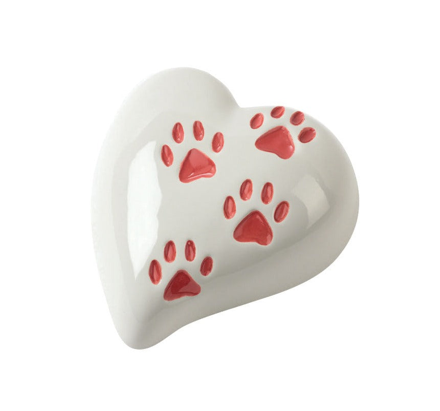 Urna per animali a forma di cuore